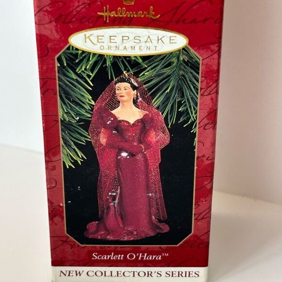 Hallmark Gone with the Wind Scarlett O'Hara Ornament vintage 1997 New - Picture 5 of 5